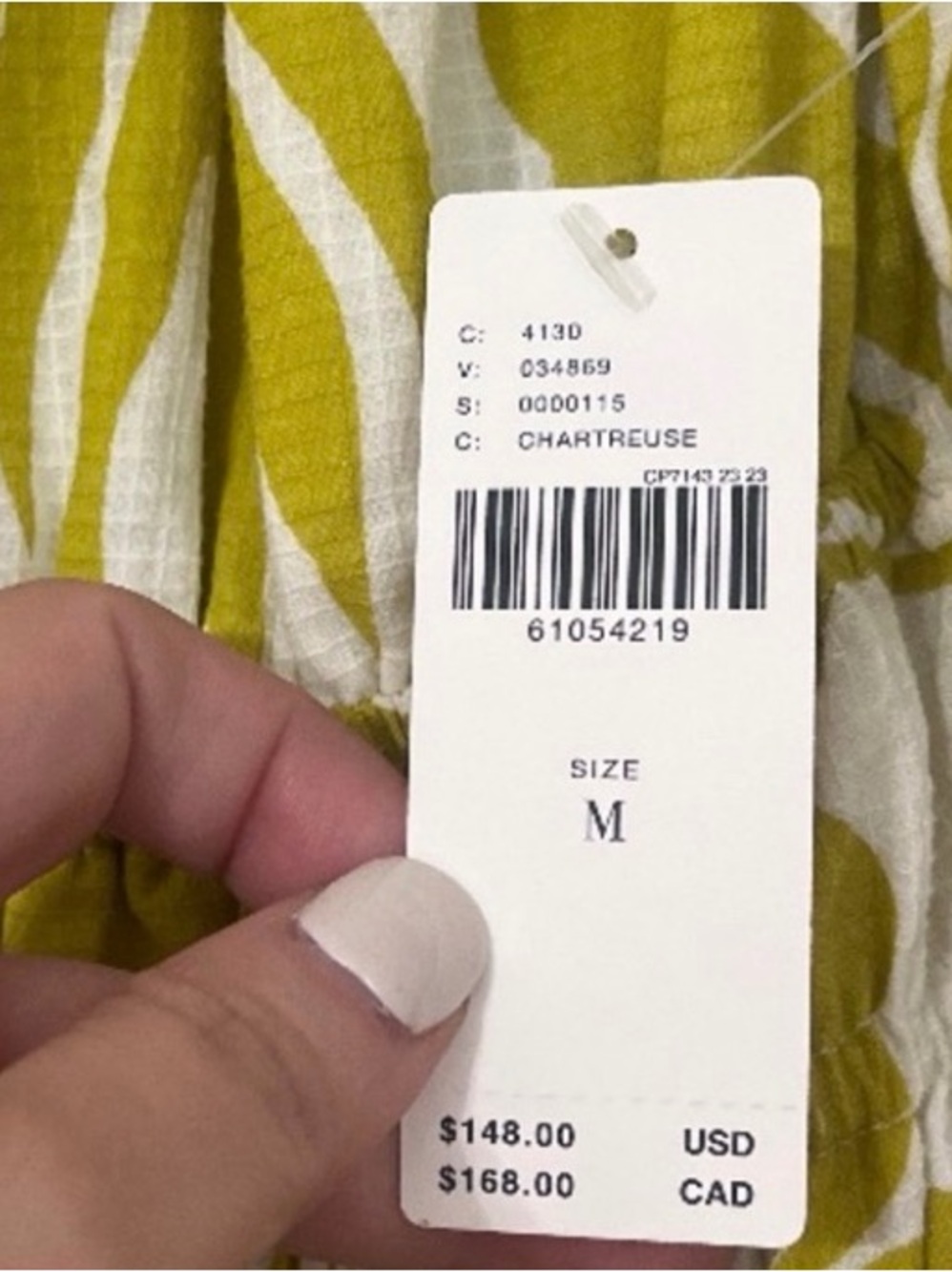 Anthropologie Maeve Feliciana Tropical Print Dress Puff Sleeve Pockets NWT - Picture 8 of 10